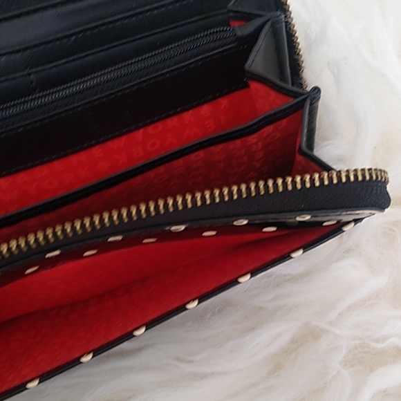 Kate Spade Wallet poke a dot black White - Picture 5 of 8